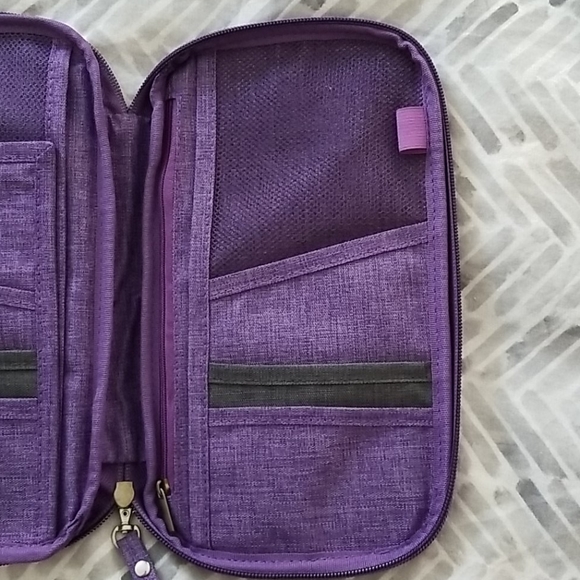 travel wallet organizer & passport cover - Picture 5 of 9